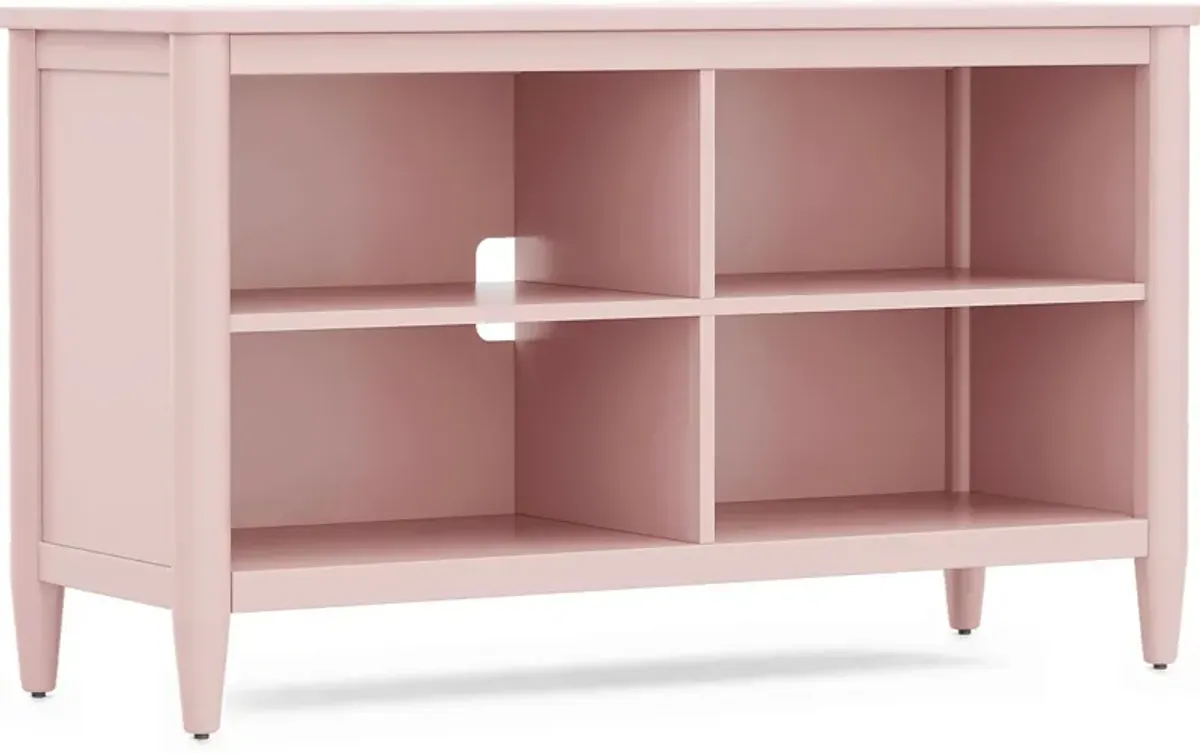 Kids Modern Colors Pink 52"" Bookcase