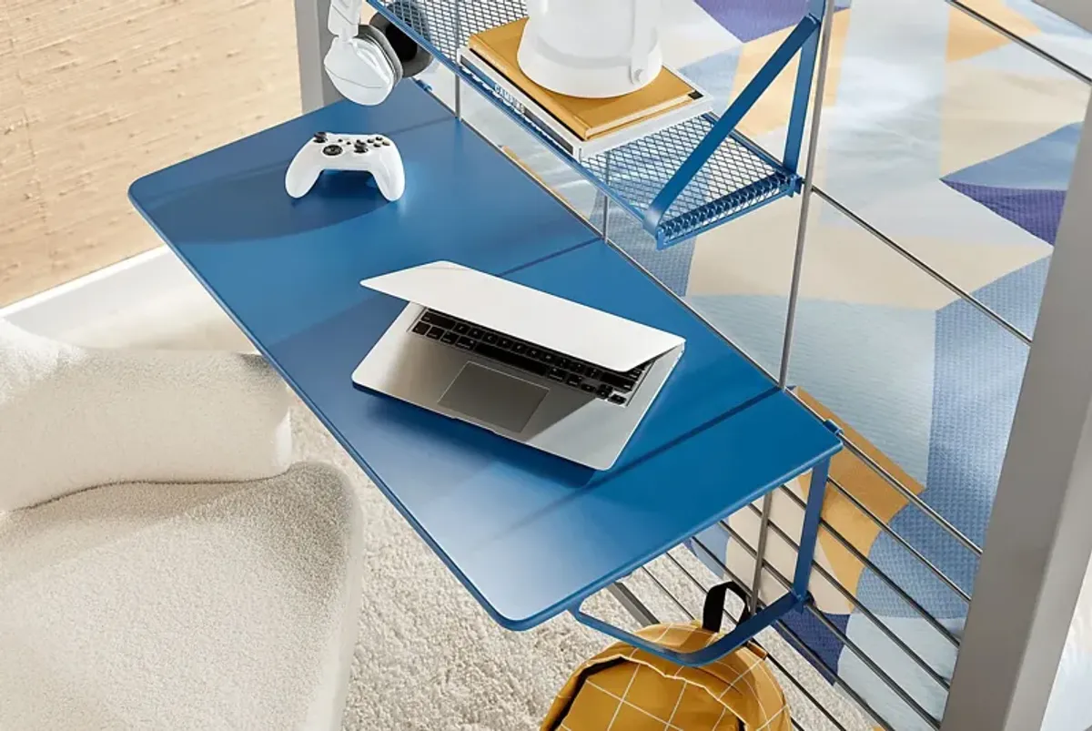 Build-a-Bunk Blue Desk Attachment