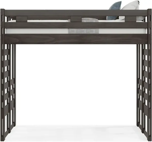 Kids Creekside 2.0 Charcoal Twin Loft Bed