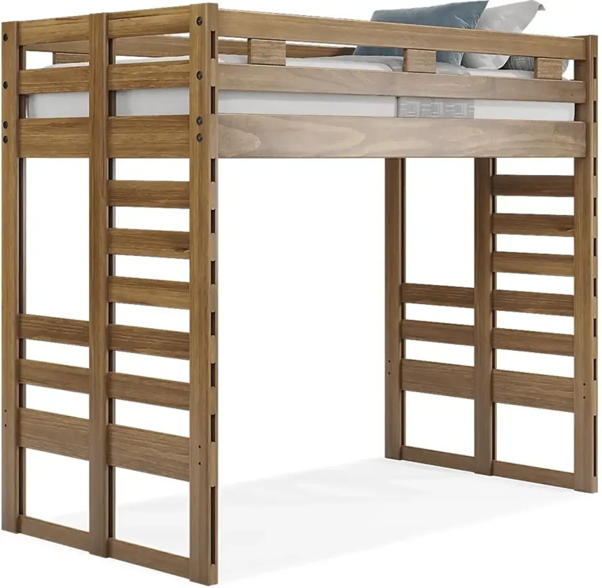 Kids Creekside 2.0 Chestnut Twin Loft Bed