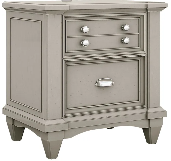 Kids Hilton Head Gray Nightstand