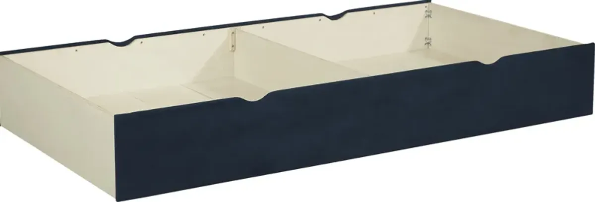 Kids Dakotah Navy Twin Storage Trundle