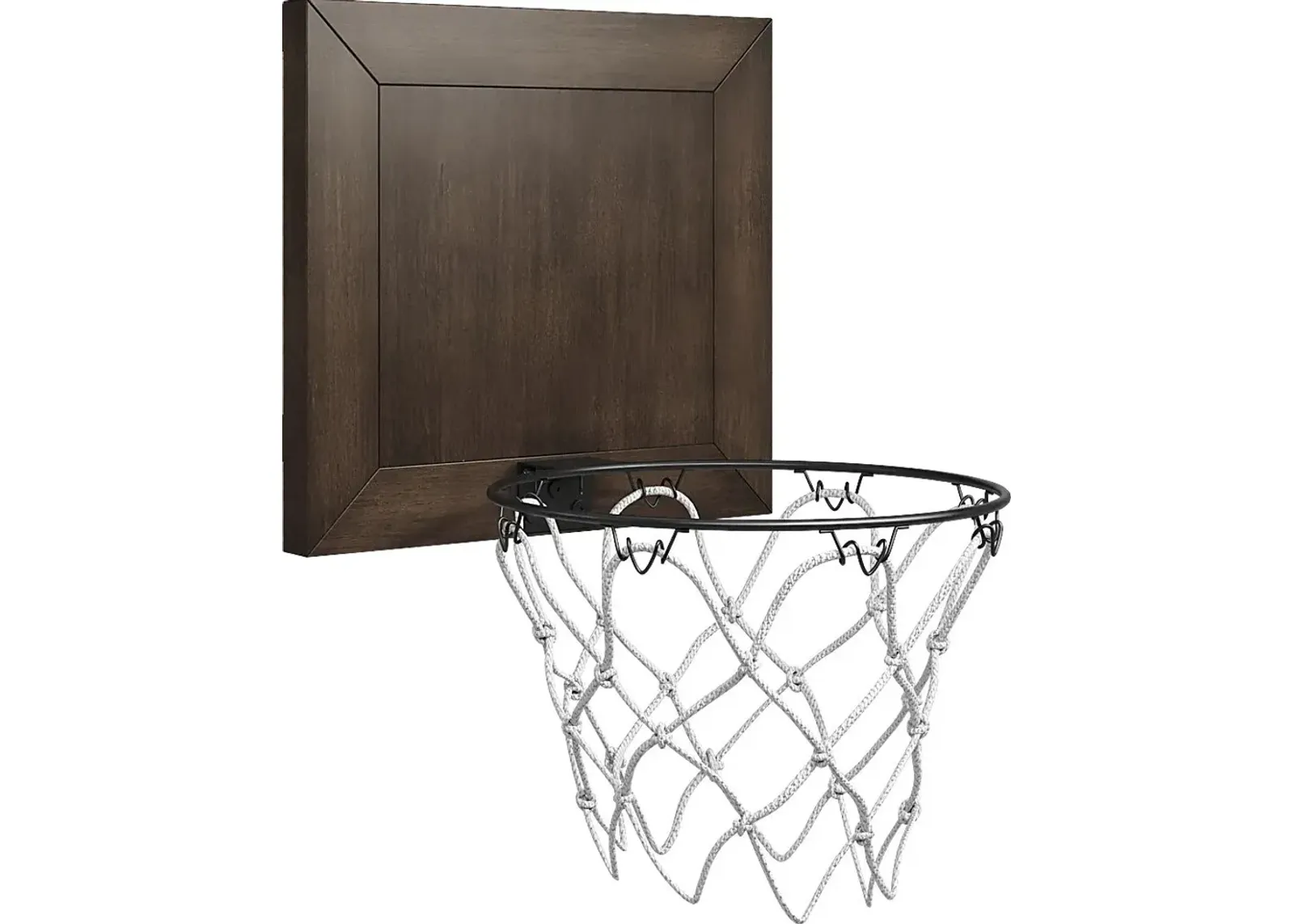 Kids Ivy League Walnut Basketball Hoop