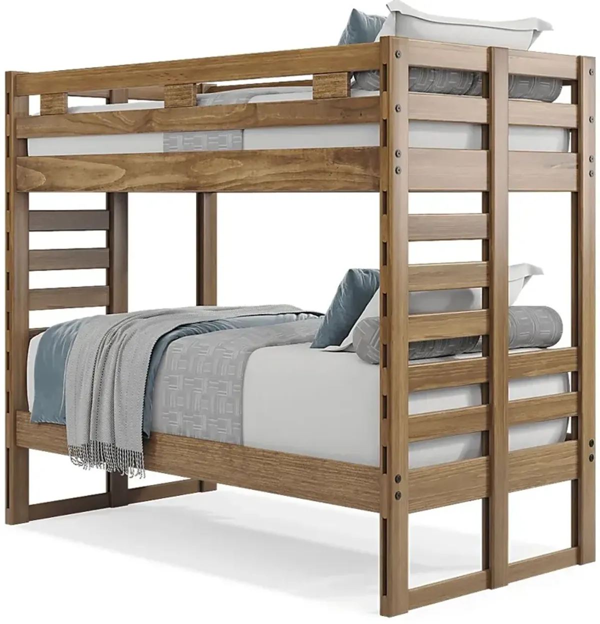 Kids Creekside 2.0 Chestnut Twin/Twin Bunk Bed