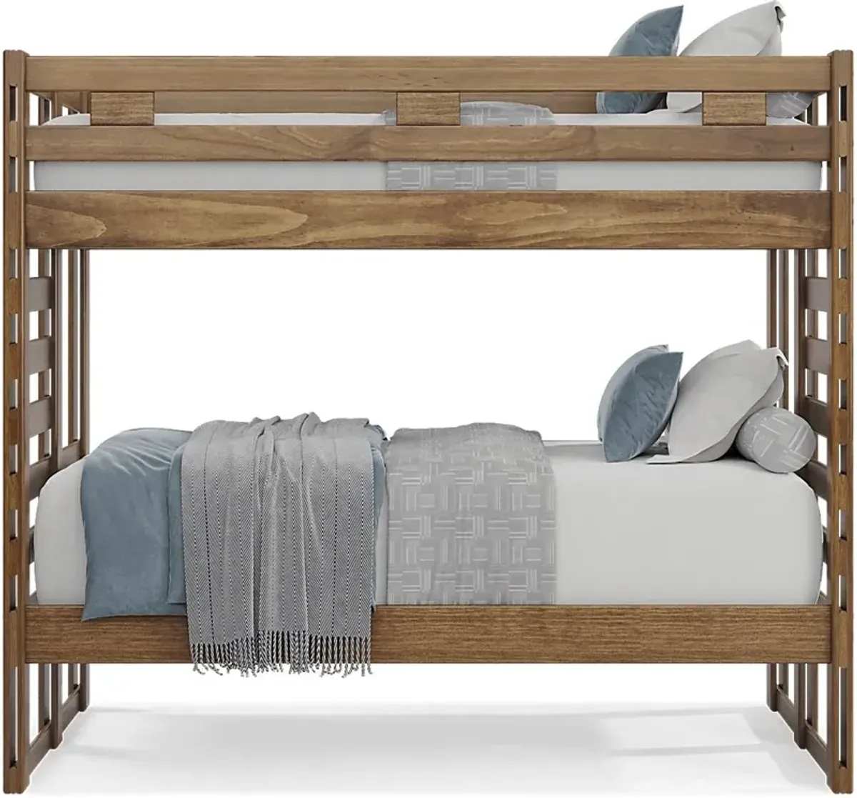 Kids Creekside 2.0 Chestnut Twin/Twin Bunk Bed