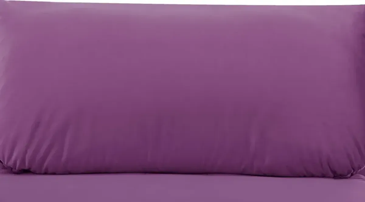 Kids Daydream Purple Convertible Chair