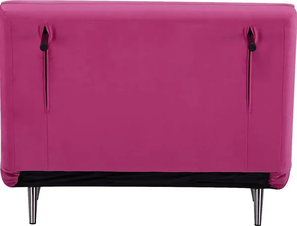 Kids Daydream Pink Convertible Chair