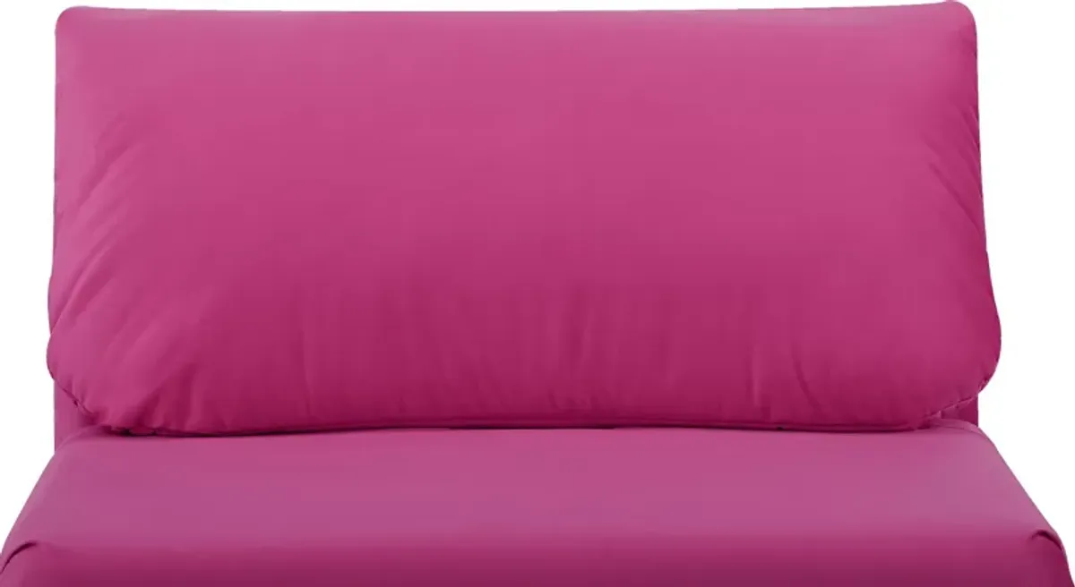 Kids Daydream Pink Convertible Chair