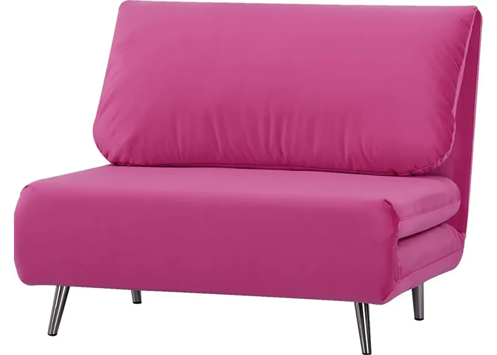 Kids Daydream Pink Convertible Chair