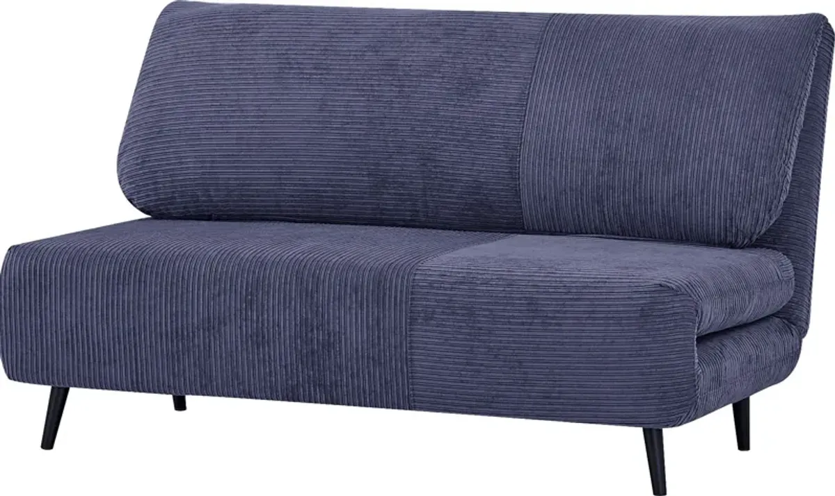 Kids Daydream XL Navy Convertible Loveseat