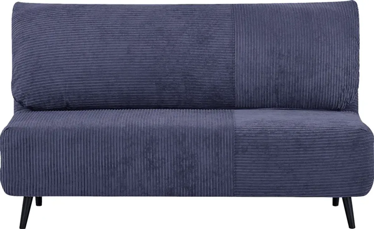 Kids Daydream XL Navy Convertible Loveseat