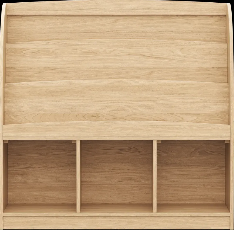 Kids Hidden Hills Light Oak Bookcase