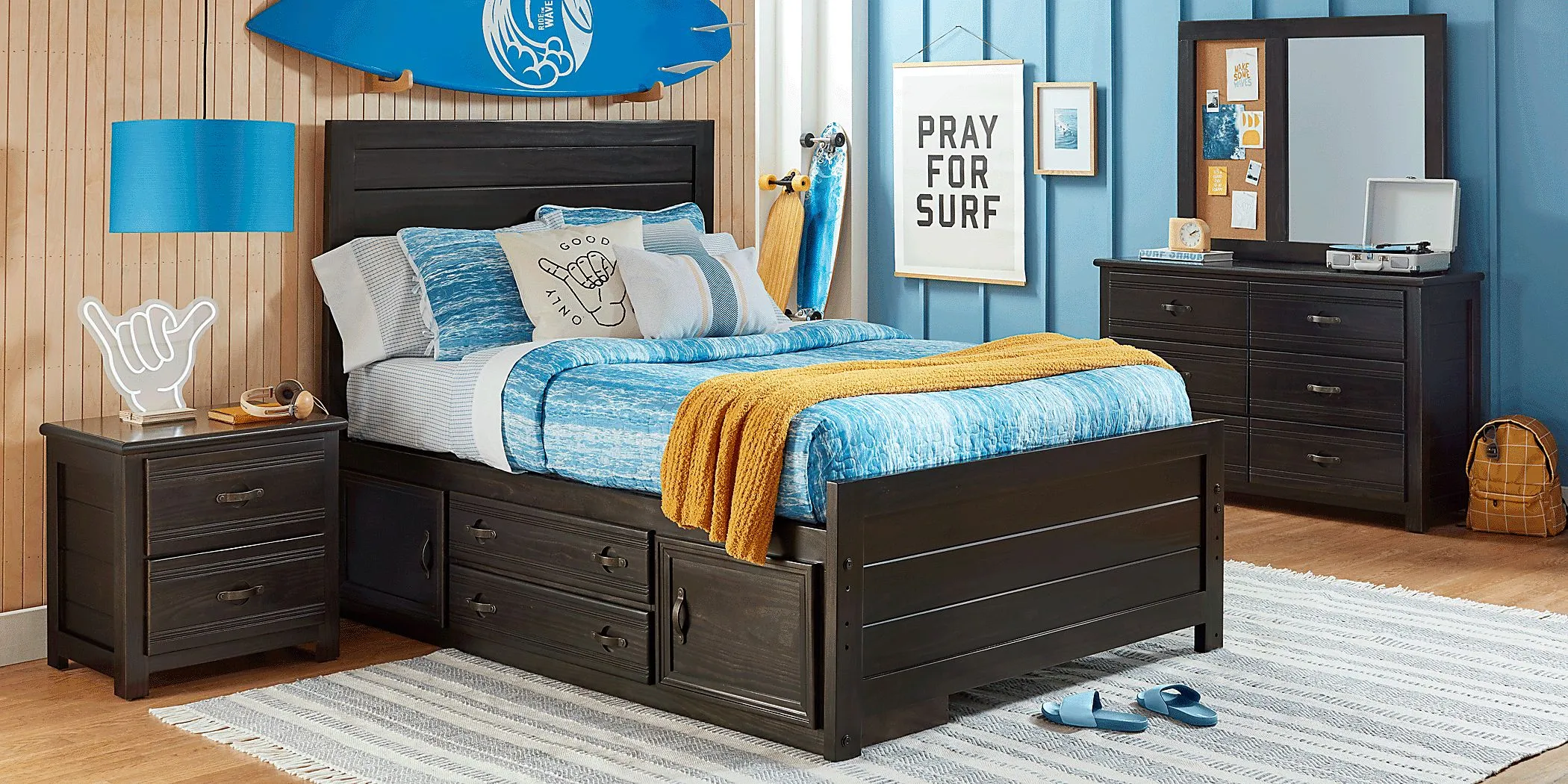 Kids Creekside 2.0 Charcoal Dresser