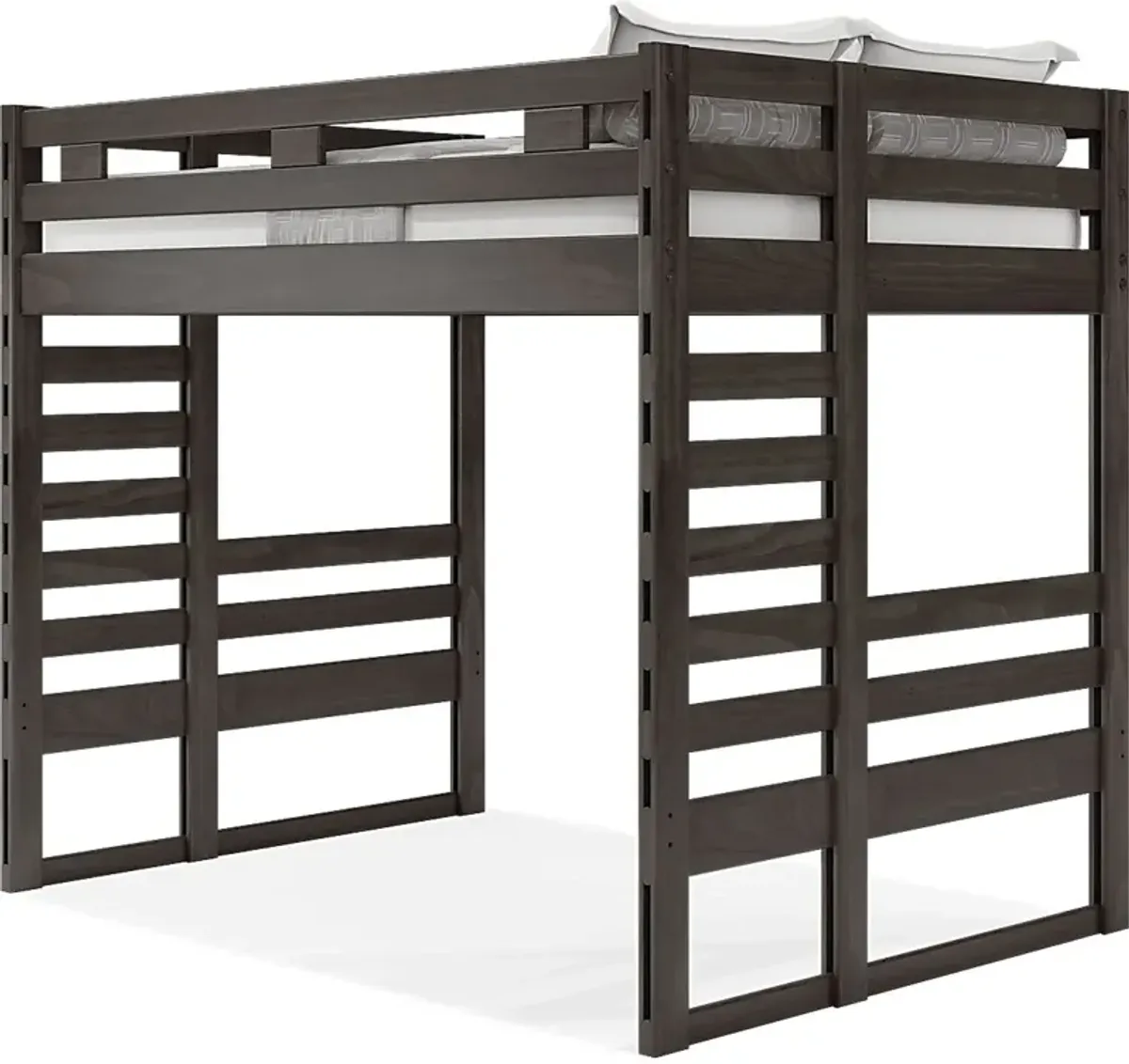 Kids Creekside 2.0 Charcoal Full Loft Bed