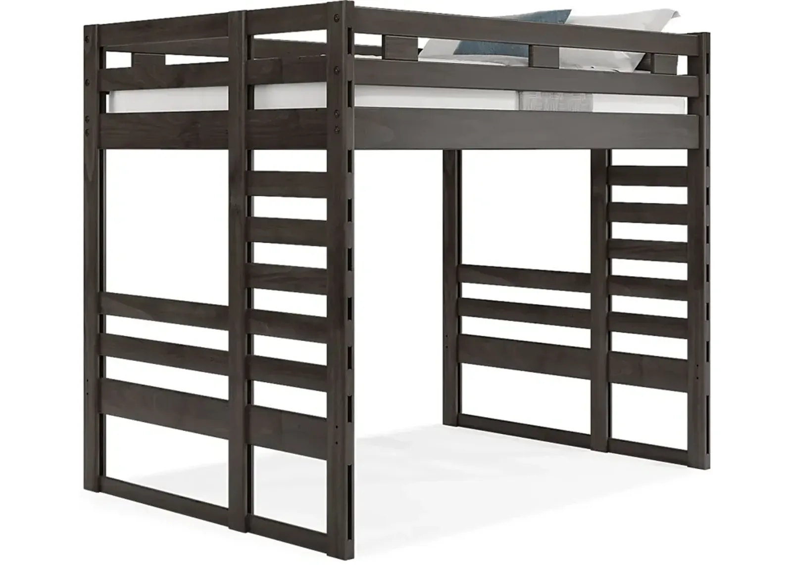 Kids Creekside 2.0 Charcoal Full Loft Bed