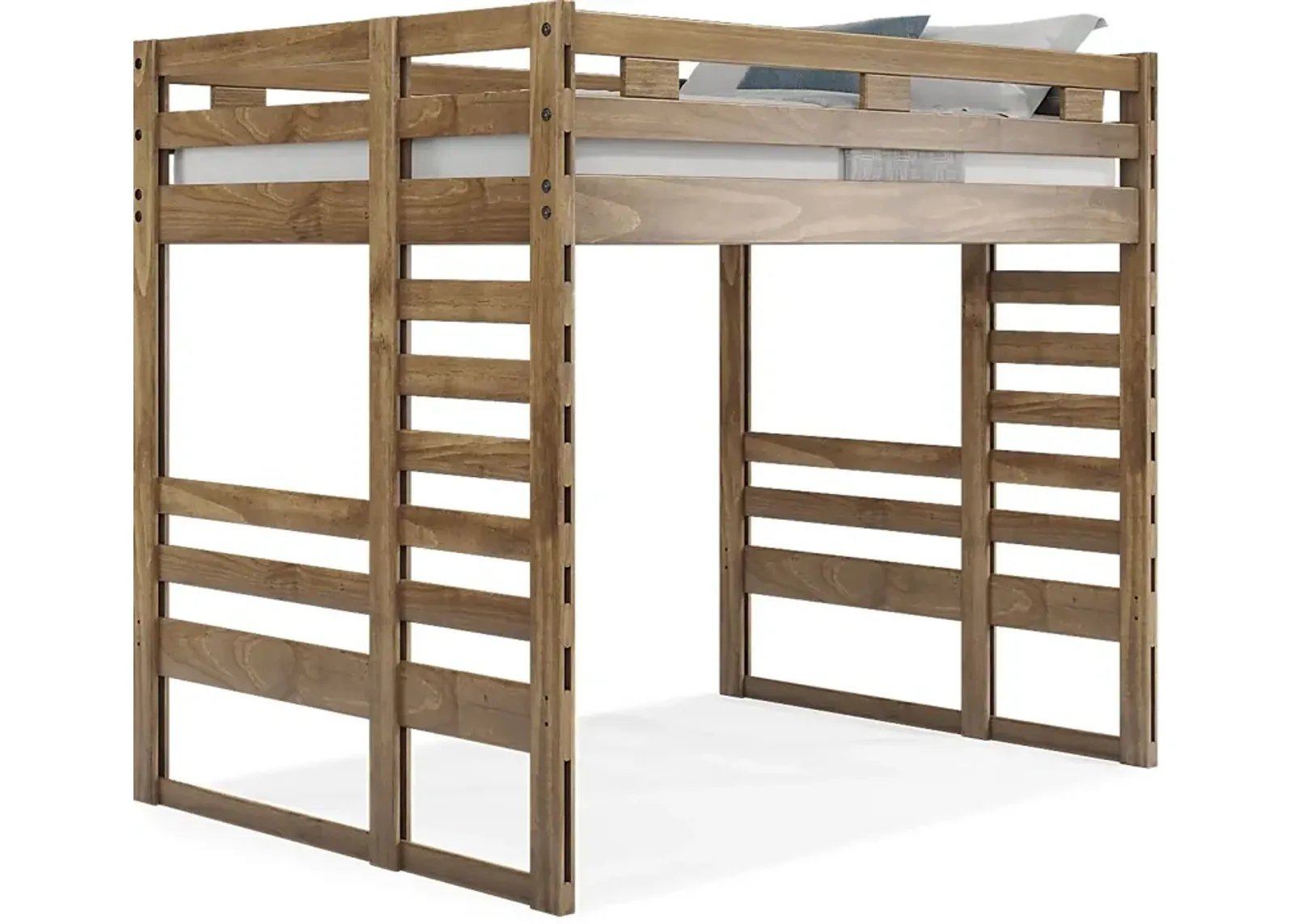 Kids Creekside 2.0 Chestnut Full Loft Bed