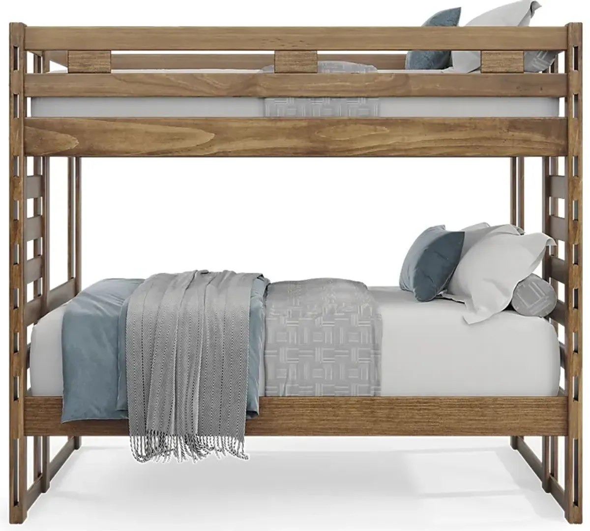 Kids Creekside 2.0 Chestnut Full/Full Bunk Bed