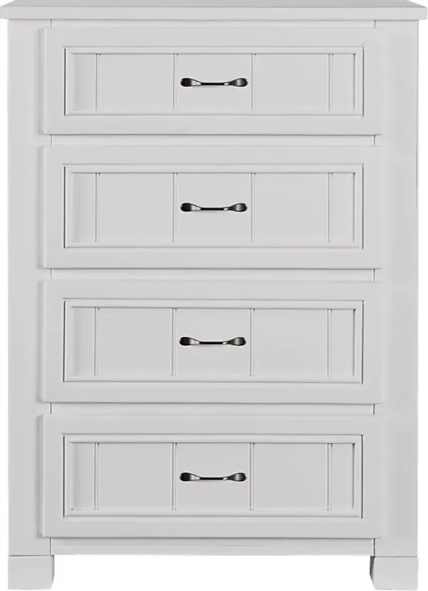 Kids Cottage Colors White Chest
