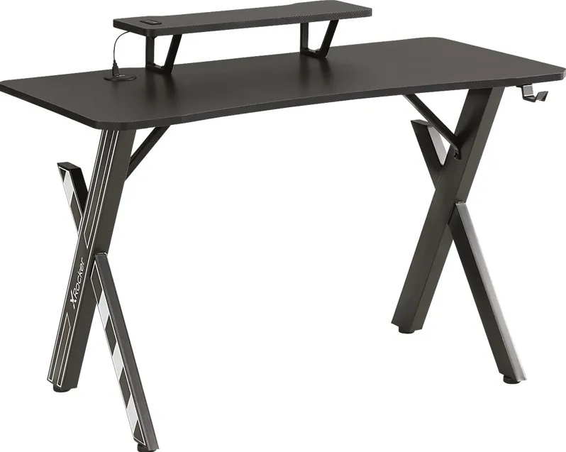 Kids Sound Trek Black Gaming Desk