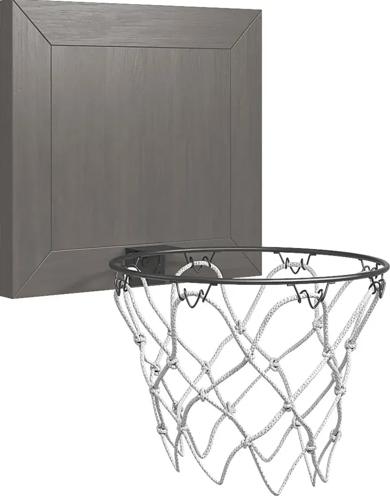 Kids Santa Cruz Gray Basketball Hoop