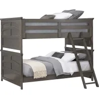 Santa Cruz Gray Full/Full Bunk Bed