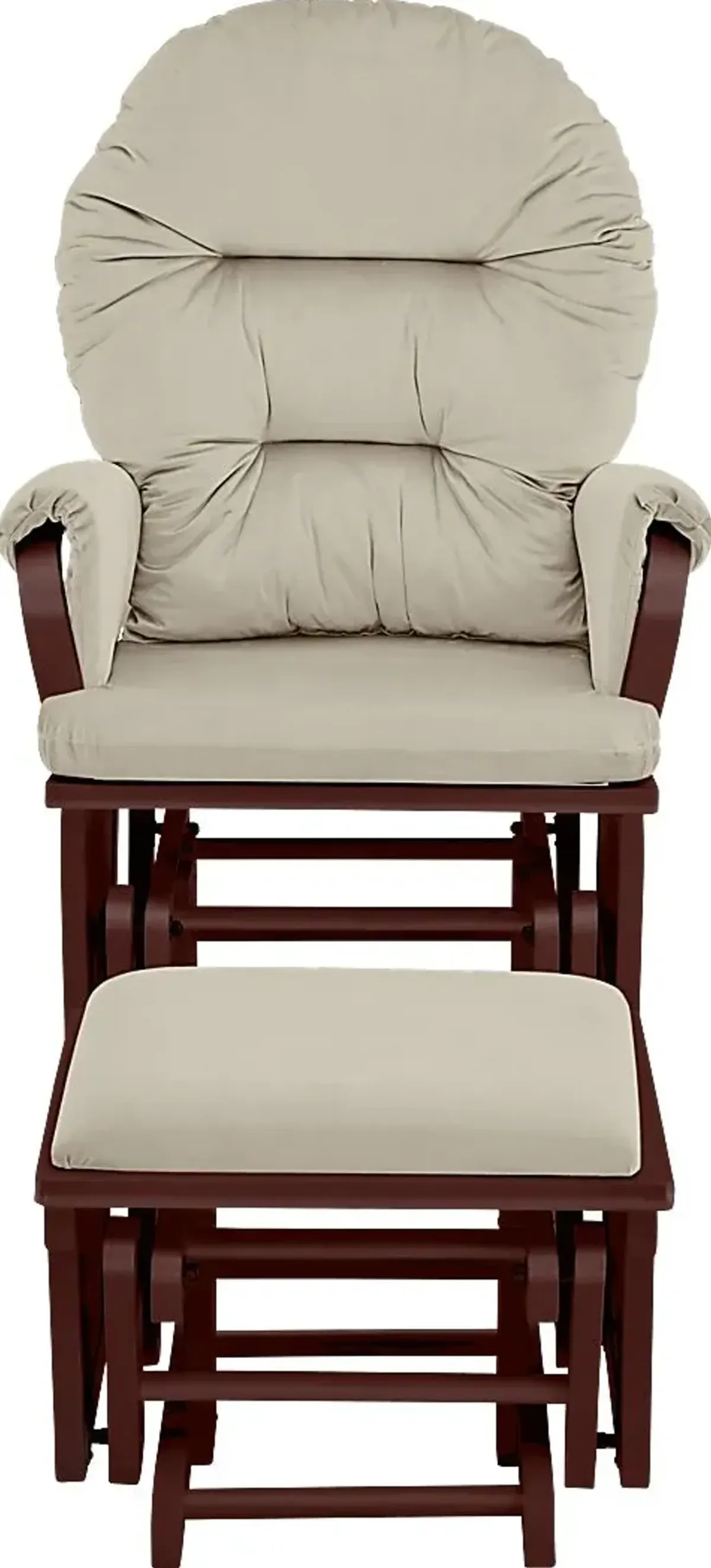 Nursery Faolan Beige Glider and Ottoman