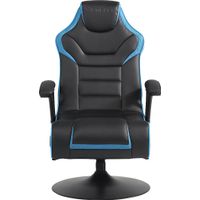 Kids Sound Trek Black/Blue Gaming Swivel Chair