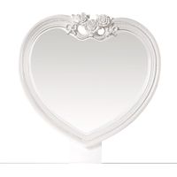 Disney Princess Fairytale White Heart Mirror