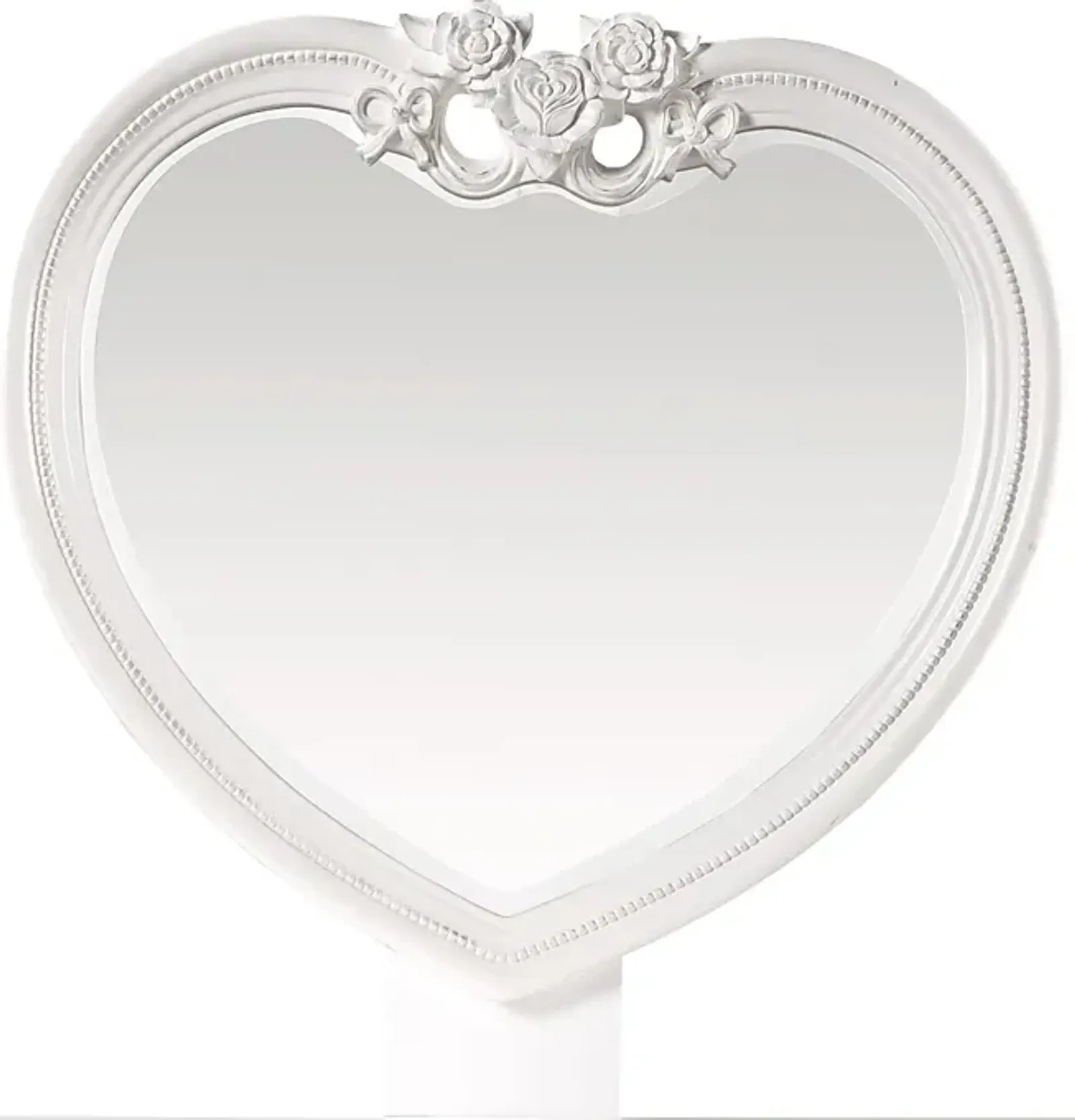 Disney Princess Fairytale White Heart Mirror