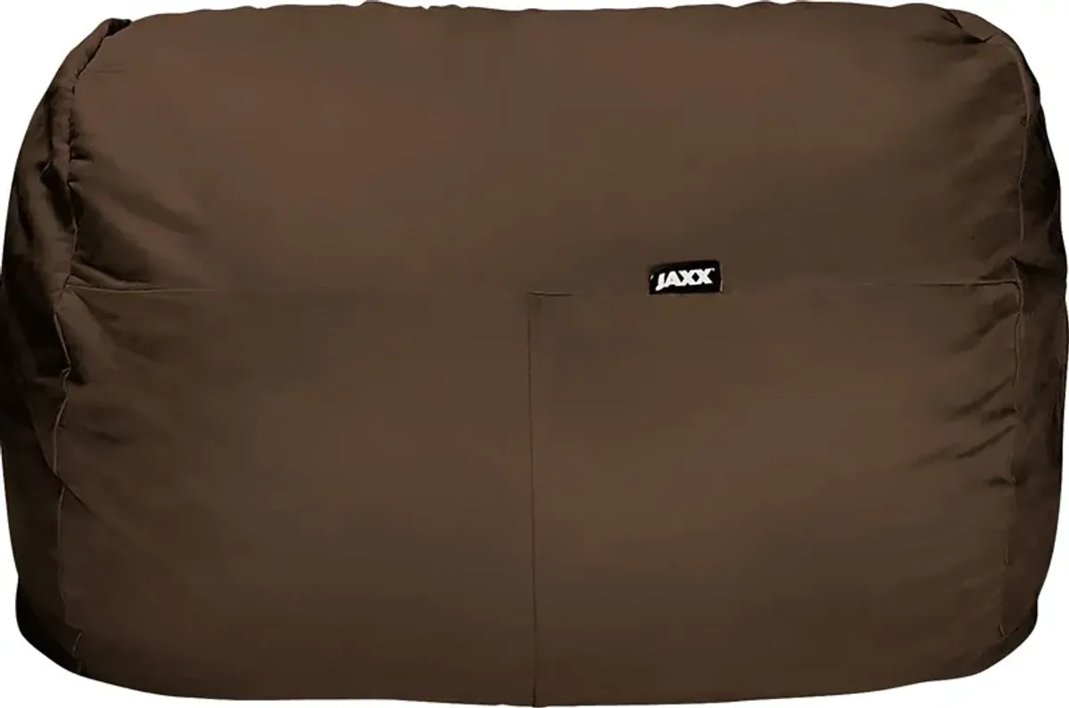 Kids Bexley Brown Bean Bag Chair