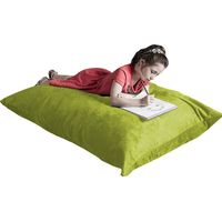 Kids Kiri Green Small Bean Bag Chair and Floor Pillow