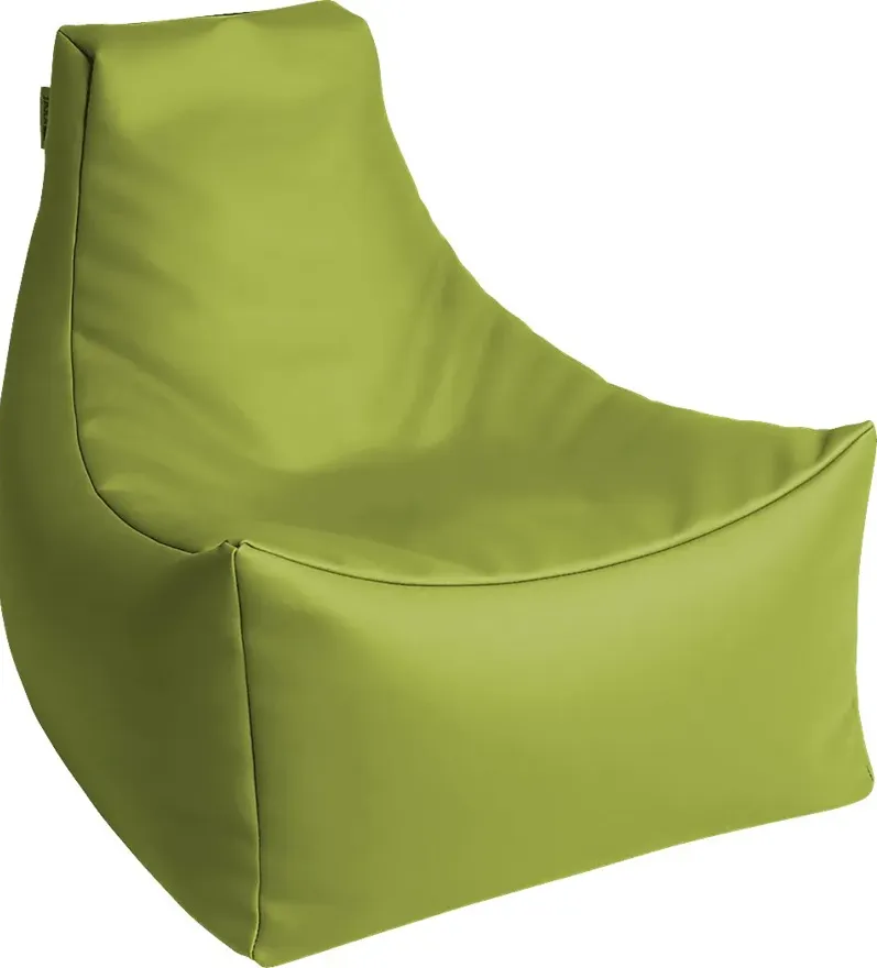 Kids Wilfy Green Small Bean Bag Chair
