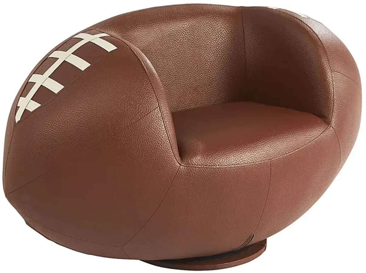 Kids Sports Zone Football Chair