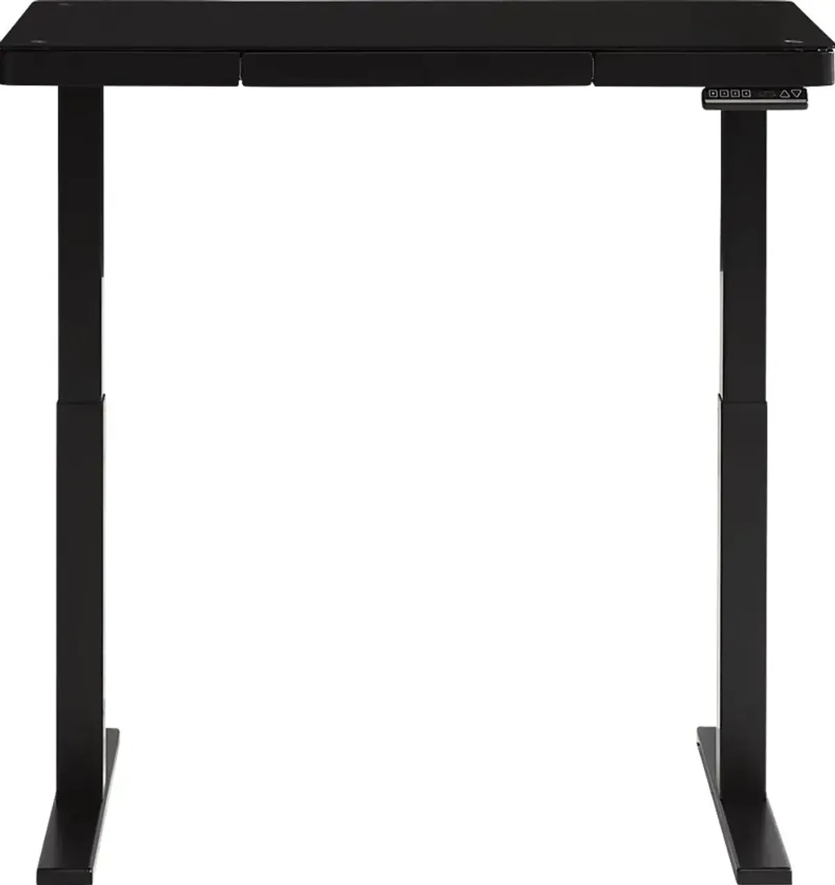 Exeter Place Black Adjustable Desk