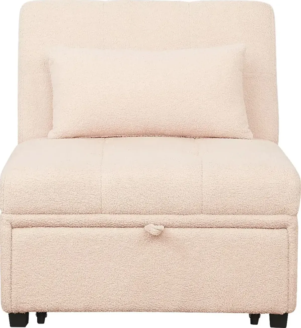 Kids Nimble Blush Sleeper Chair