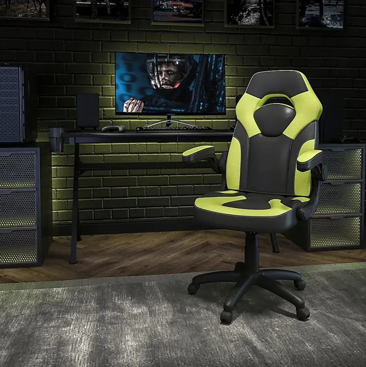 Tournne Lime Office Gaming Chair