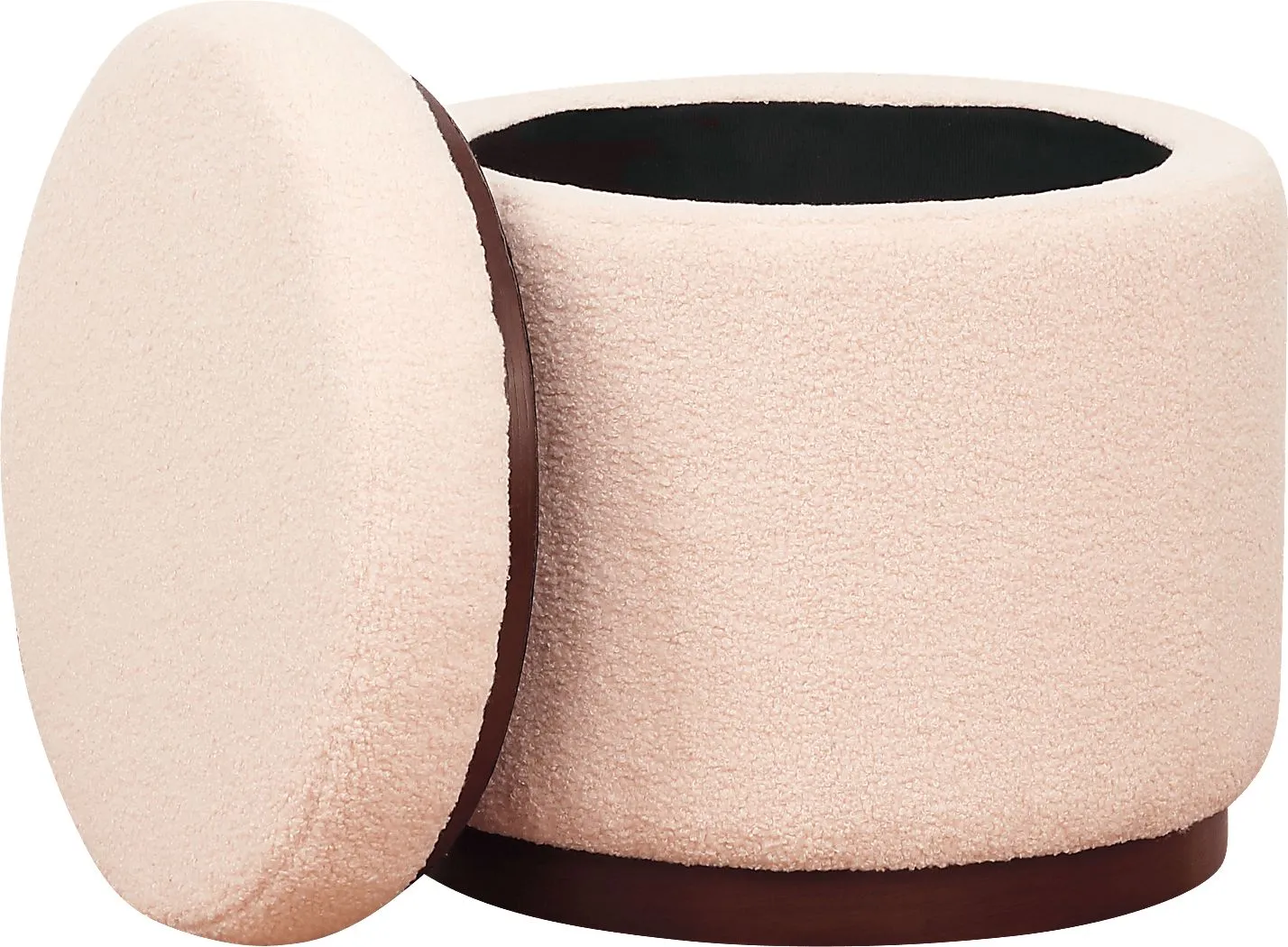 Kids Charleston Blush Storage Ottoman