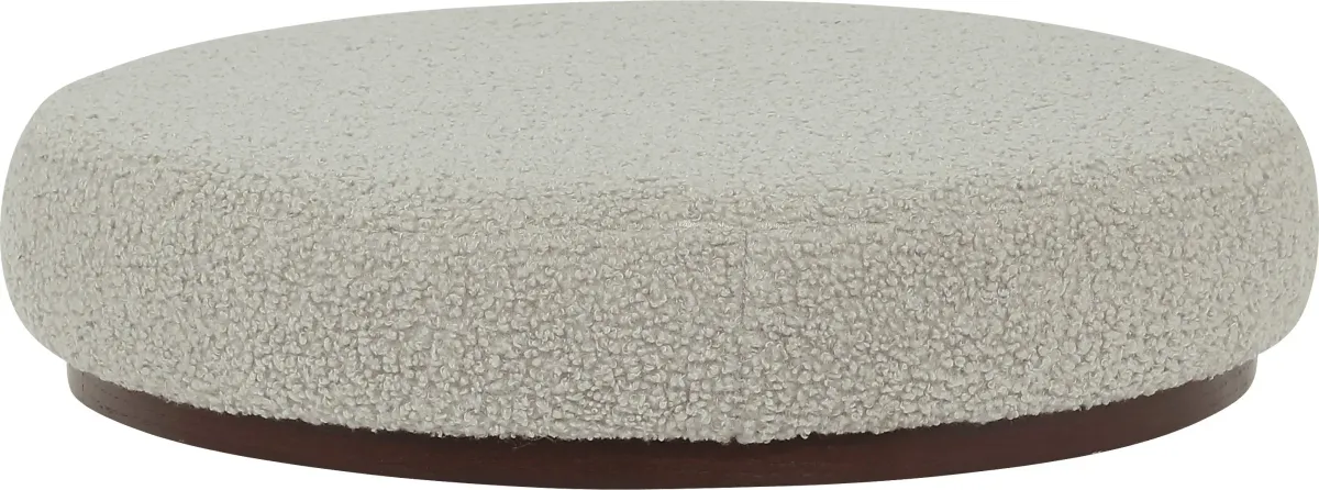 Kids Charleston Light Gray Storage Ottoman