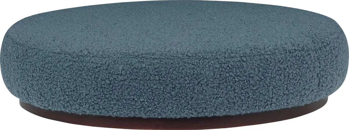 Kids Charleston Blue Storage Ottoman