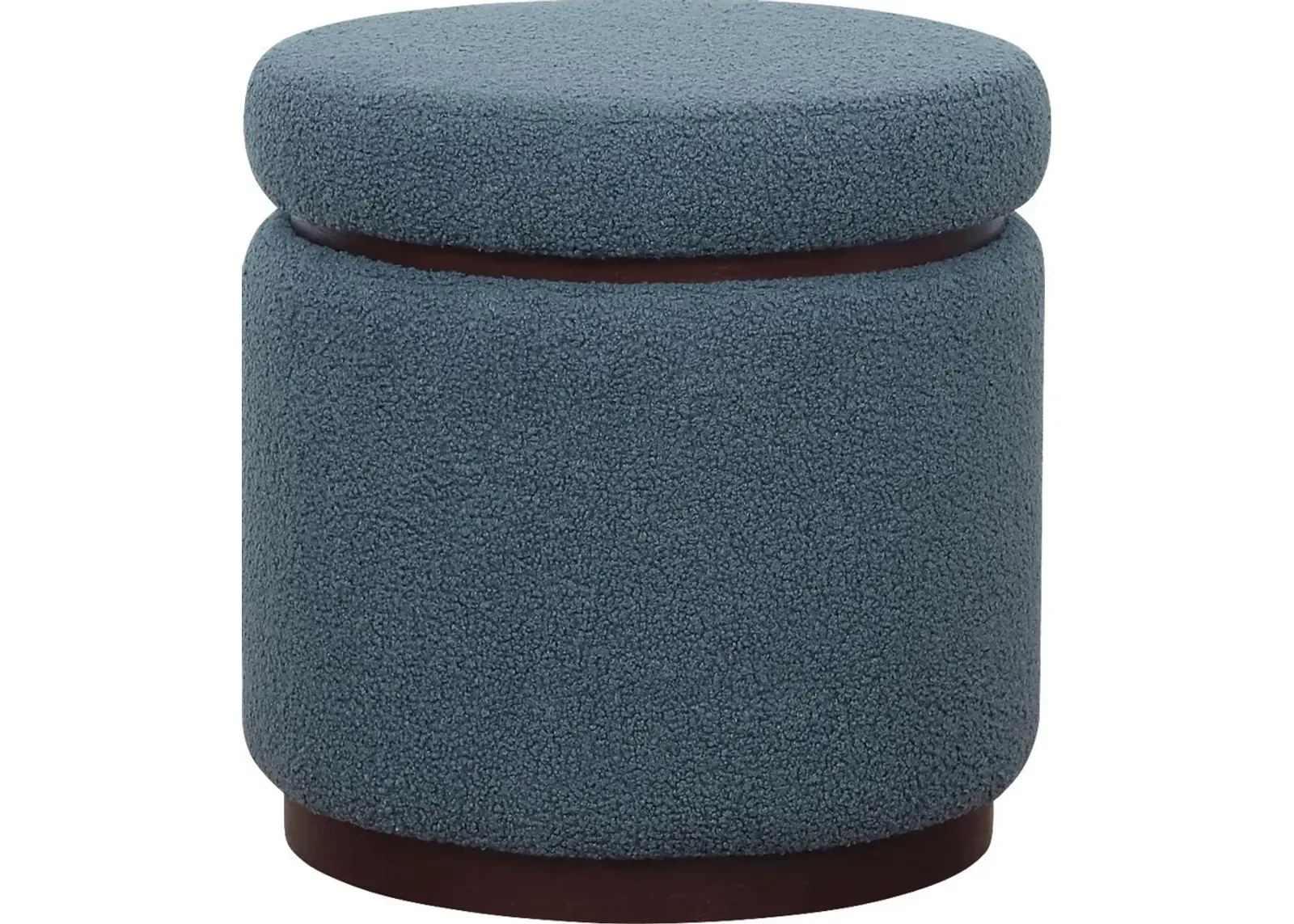 Kids Charleston Blue Storage Ottoman