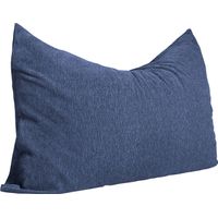 Kids Kimmy Navy Large Bean Bag Chair and Floor Pillow