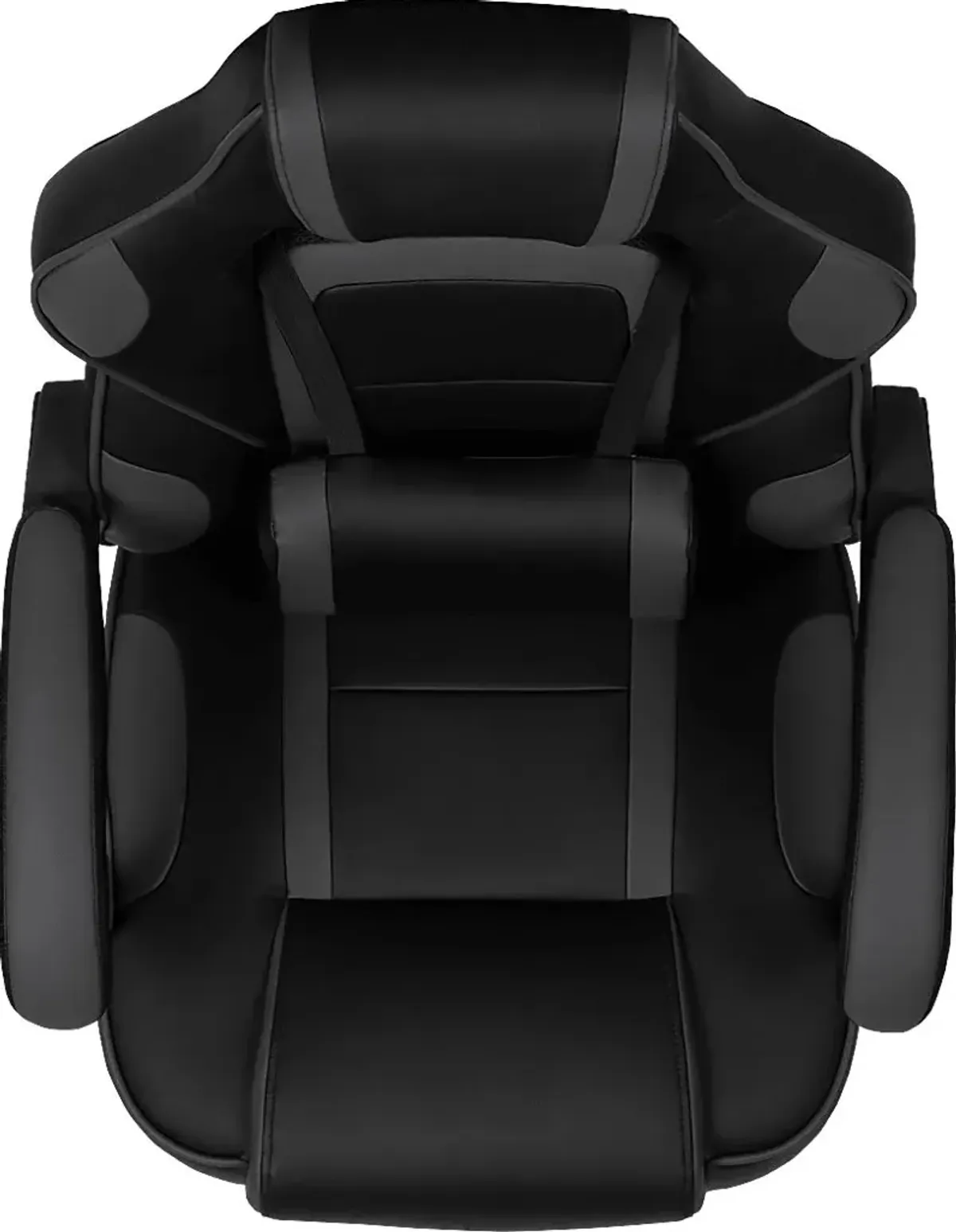 Exfor Gray Ergonomic PC Gaming Chair with Footrest