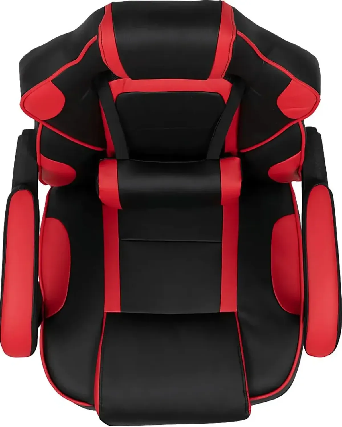 Exfor Red Ergonomic PC Gaming Chair with Footrest