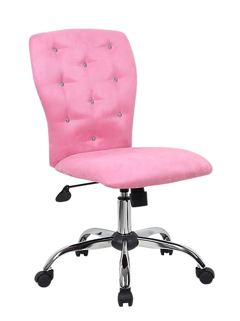 Kids Lucille Pink Desk Chair