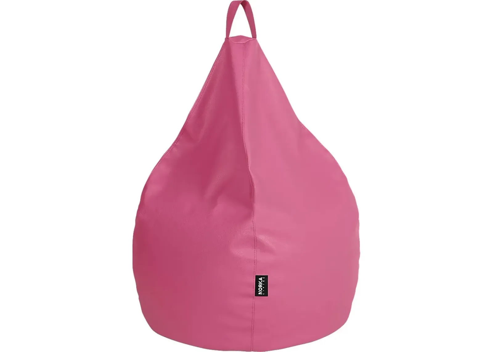 Kids Bright Drop Pink Bean Bag Chair