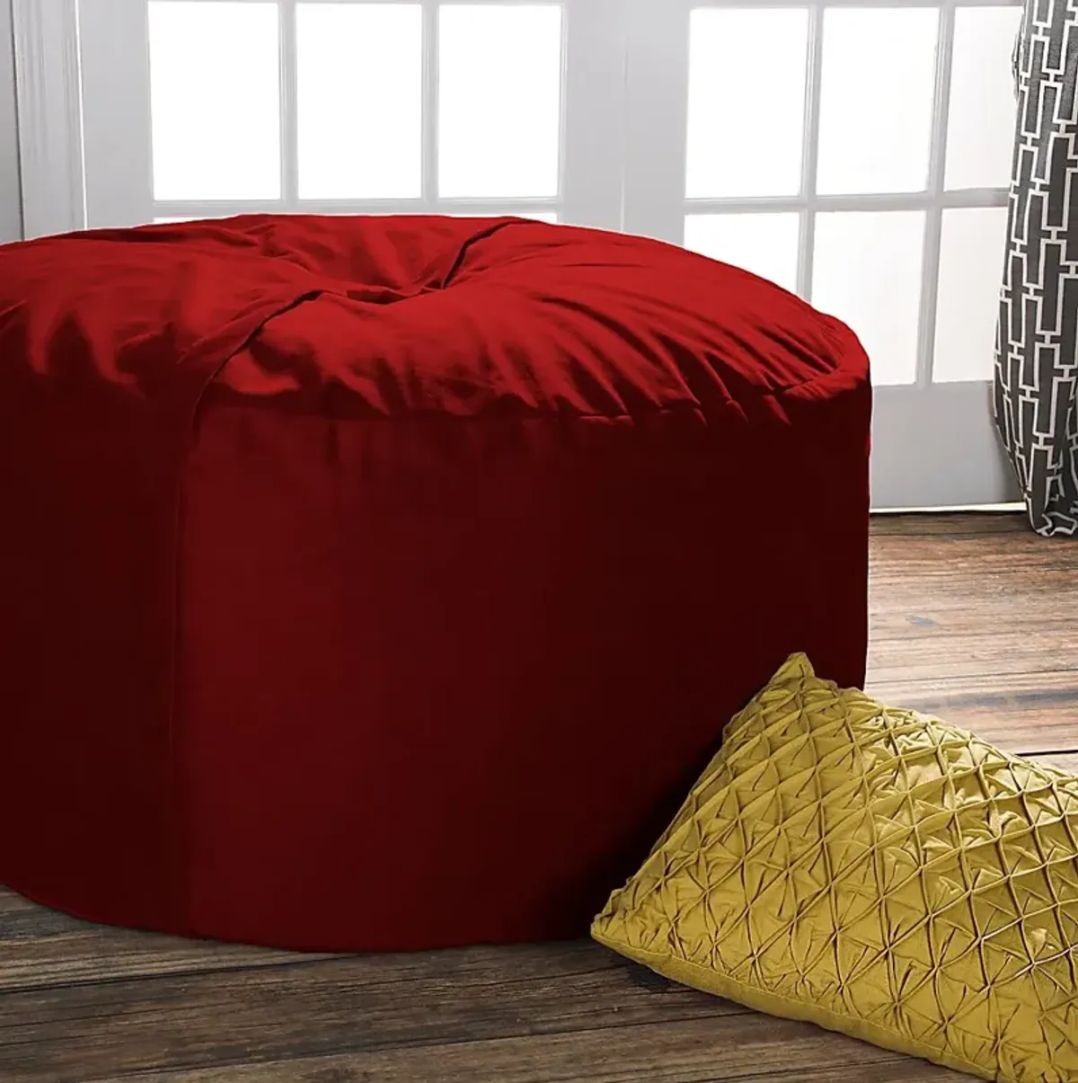 Kids Marshmellow Red Bean Bag Chair