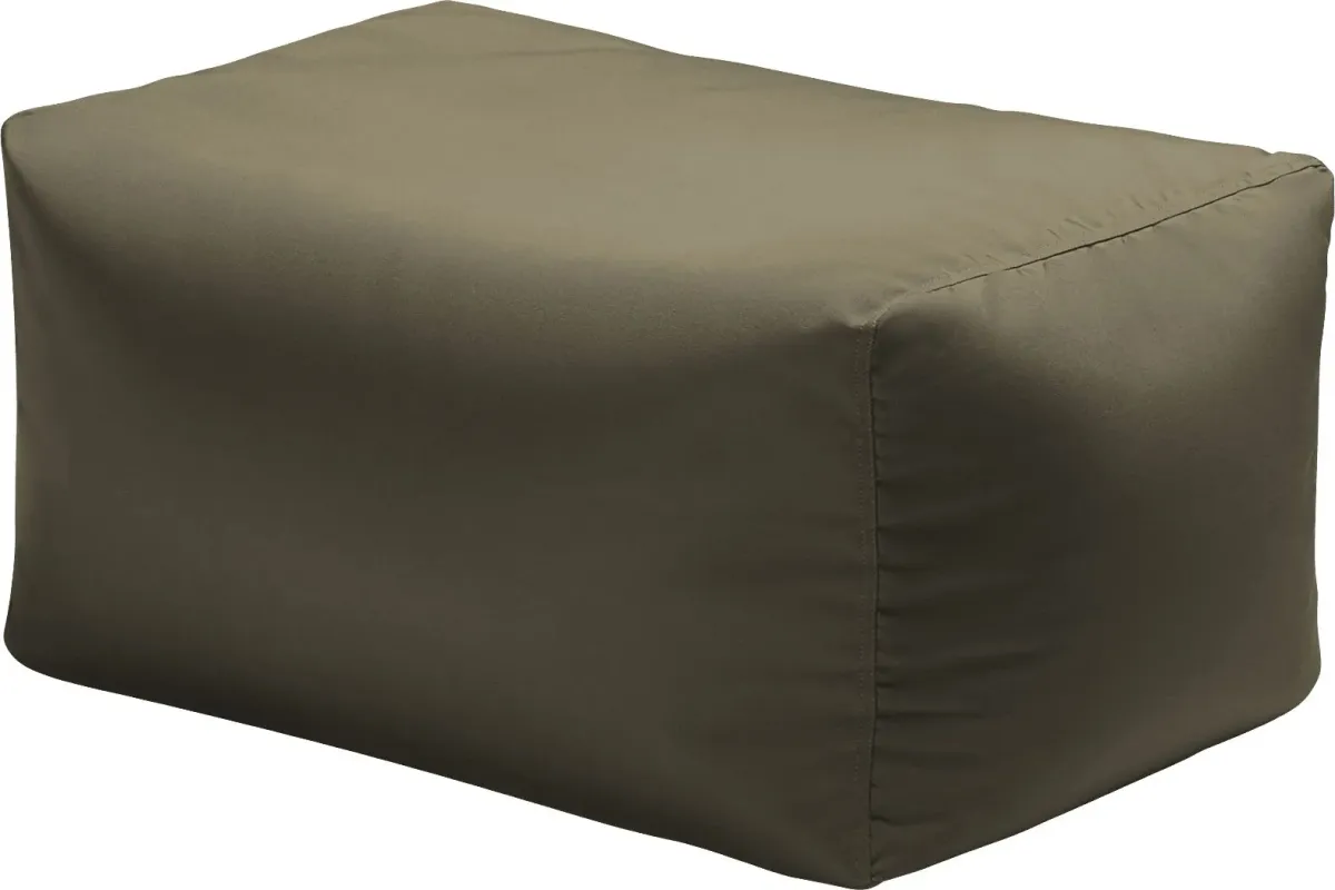 Kids Chatty Garden Taupe Indoor/Outdoor Ottoman