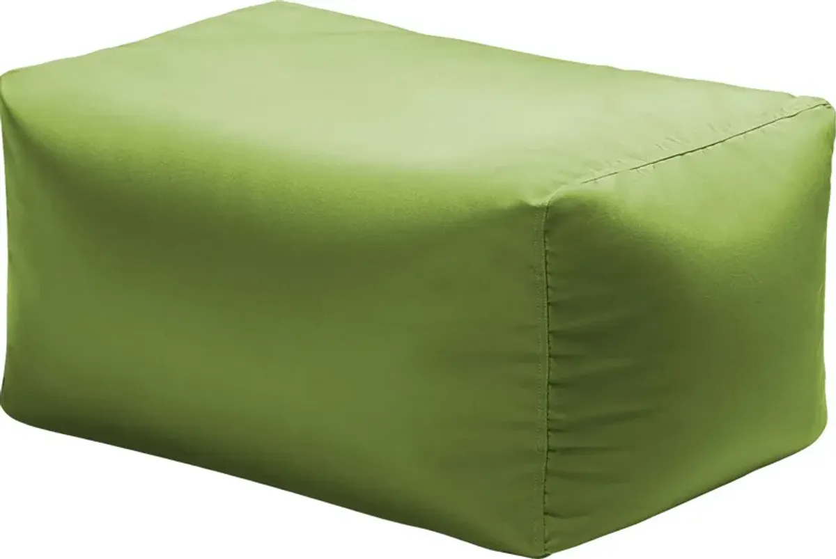 Kids Chatty Garden Green Indoor/Outdoor Ottoman