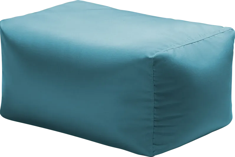 Kids Chatty Garden Blue Indoor/Outdoor Ottoman