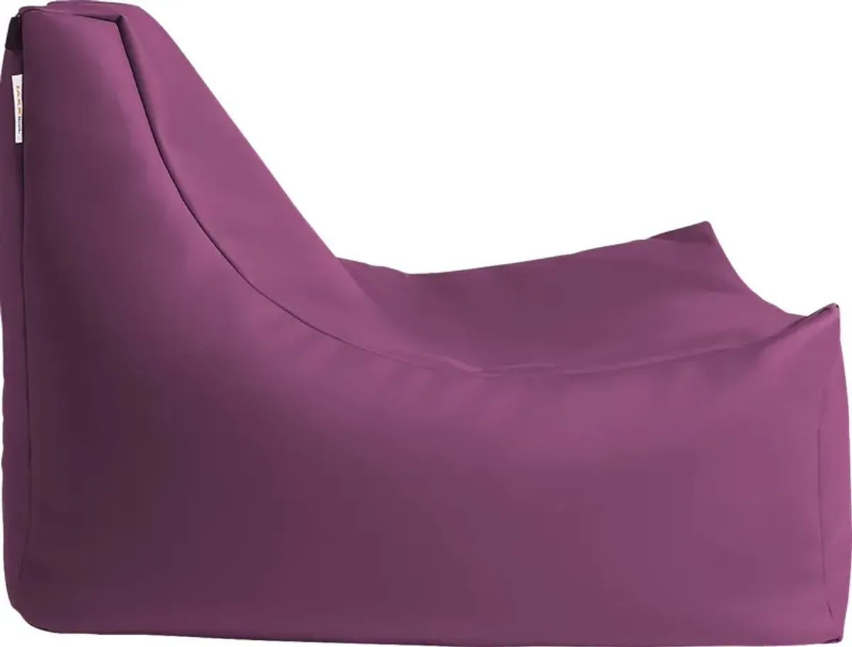 Kids Wilfy Purple Small Bean Bag Chair